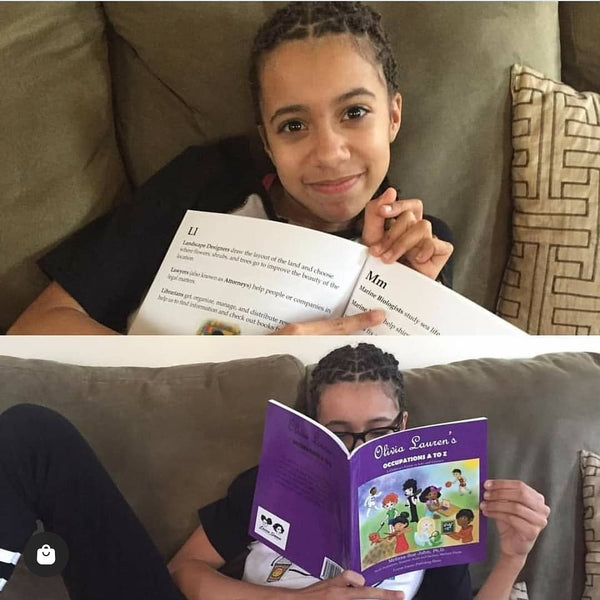 Book: A Guide to Jobs and Careers | Olivia Lauren Book Series | Children's Books by Black Authors |  | Lauren Simone Publishing