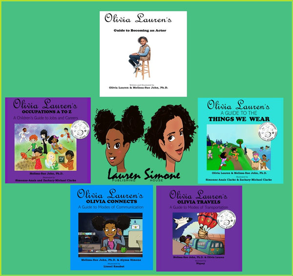 Book: A Guide to Jobs and Careers | Olivia Lauren Book Series | Children's Books by Black Authors |  | Lauren Simone Publishing