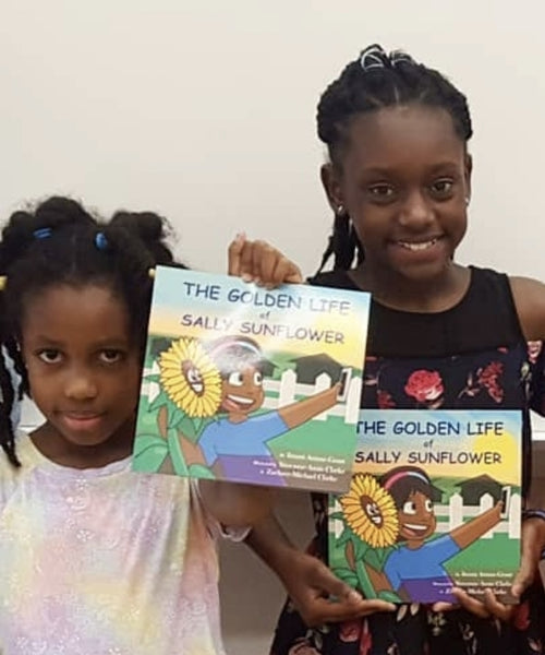 The Golden Life of Sally Sunflower | Imani Ariana Grant |  Children's Books by Black Authors | Lauren Simone Publishing