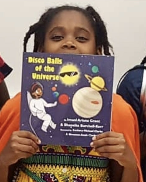 Disco Balls of the Universe | Imani Ariana Grant | Children's Books by Black Authors |  | Lauren Simone Publishing