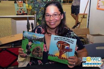 Broward County Library features author, Sabrena Bishop
