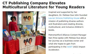 Lauren Simone Publishing House featured by Innovation Destination Hartford