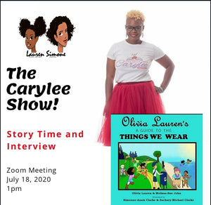 Olivia Lauren reads for the Carylee Show