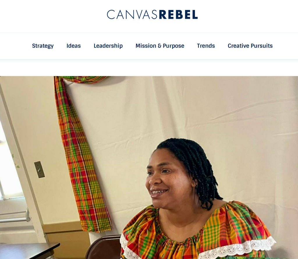 Author Rosamond White featured in Canvas Rebel Magazine