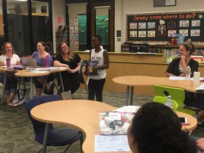 Imani pitches to Center Road School, Vernon