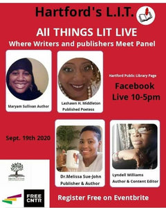 Hartford Public Library presents Hartford LIT All things Lit Live!