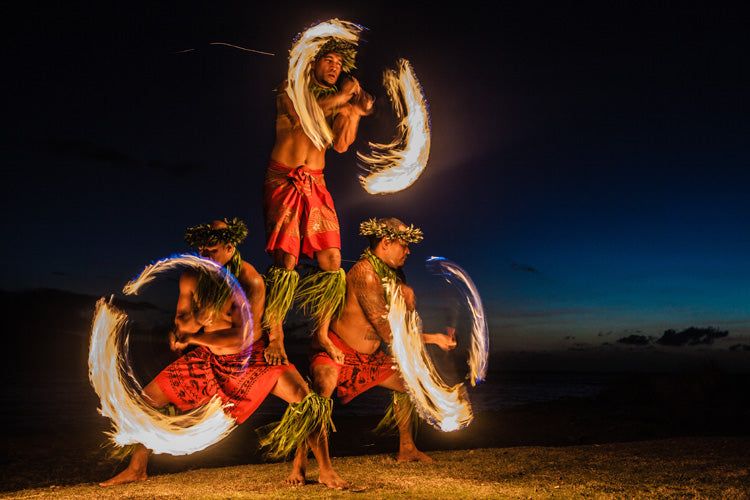 From the canoe to the luau