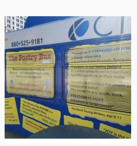 Poetry on the bus, CT