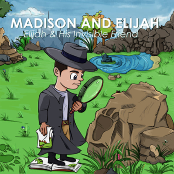 Elijah and his invisible friend | Madison and Elijah Series | Children's Books by Black Authors |  | Lauren Simone Publishing