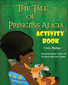 The Tale of Princess Alicia Activity Book | Black Princess Coloring Book | Lauren Simone Publishing