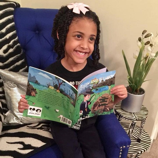 Book: Elijah and His Invisible Friend | Madison and Elijah Series | Children's Books by Black Authors |  | Lauren Simone Publishing